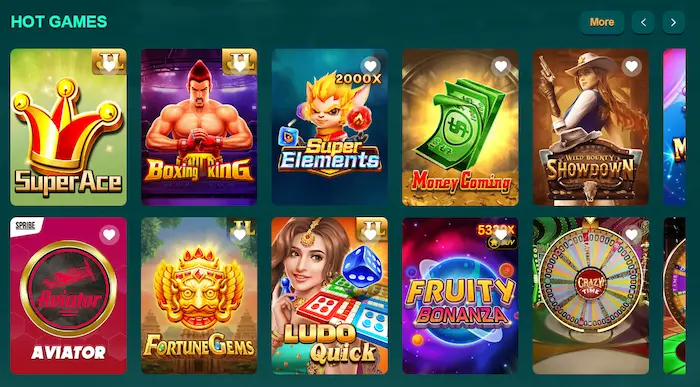 BK33 Casino Bangladesh games